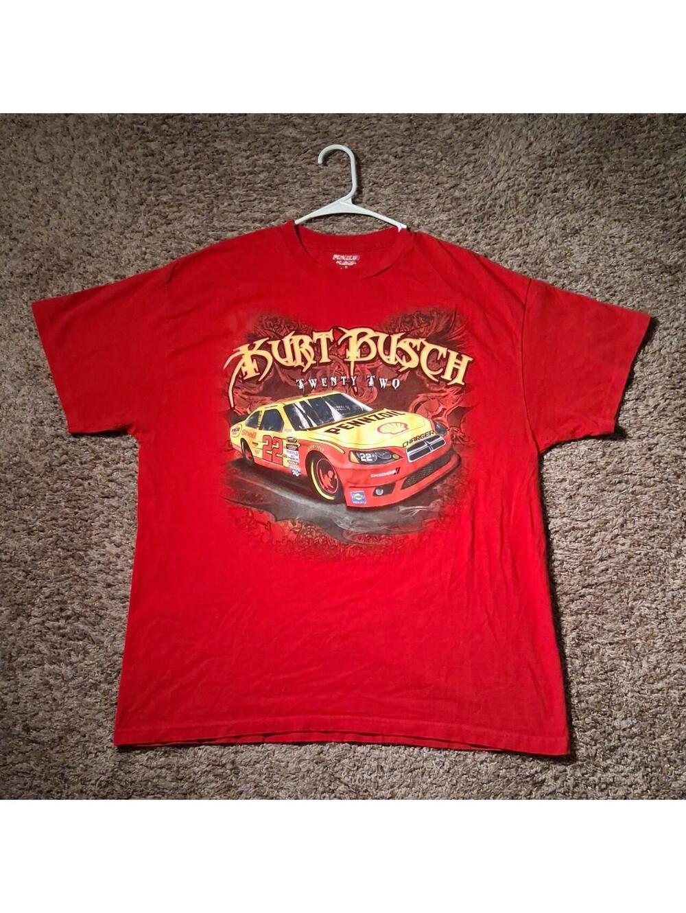 NASCAR Men's Red Tshirt